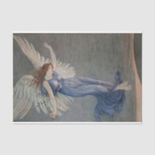 Papier Mousseline L'ange de la paix (par Walter Crane)