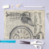 Papier Mousseline L'ange s'envole le collage d'éphémères (Artisanat)