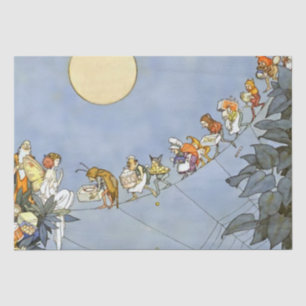 Papier Mousseline « L'anniversaire de la fée » par Heath Robinson