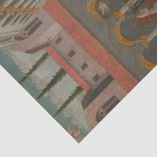 Papier Mousseline L'Annonciation de Alesso di Benozzo (Détail)