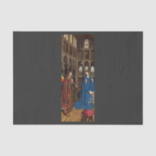 Papier Mousseline L'Annonciation de Van Eyck Premium Lumière Cathédr