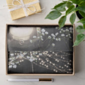 Papier Mousseline Lanterne Rustique Baby's Breath & Mariage aux Lumi (Cadeau)