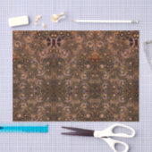 Papier Mousseline L'antiquité en bronze fraîche embraye le papier de (Artisanat)