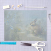 Papier Mousseline Lapin (Artisanat)