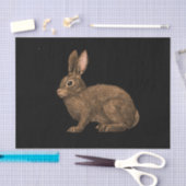 Papier Mousseline Lapin 2 (Artisanat)