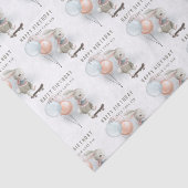 Papier Mousseline Lapin cool Sur Skateboard Tissu Papier (Détail)