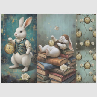 Papier Mousseline Lapin de conte de fées