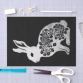 Papier Mousseline Lapin de Pâques (Artisanat)