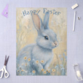 Papier Mousseline Lapin de Pâques de printemps (Artisanat)