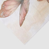 Papier Mousseline Lapin de Pâques Whimsical avec papillons Découpage (Détail)