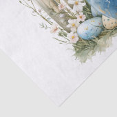 Papier Mousseline Lapin de printemps de Pâques (Détail)