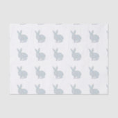 Papier Mousseline Lapin gris (Recto)