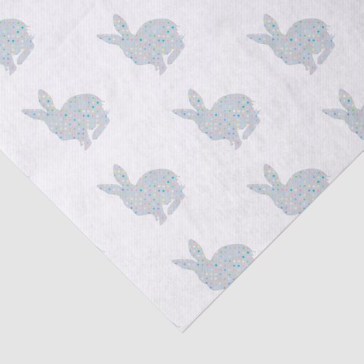 Papier Mousseline Lapin gris (Détail)