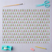 Papier Mousseline Lapin joyeux (Artisanat)