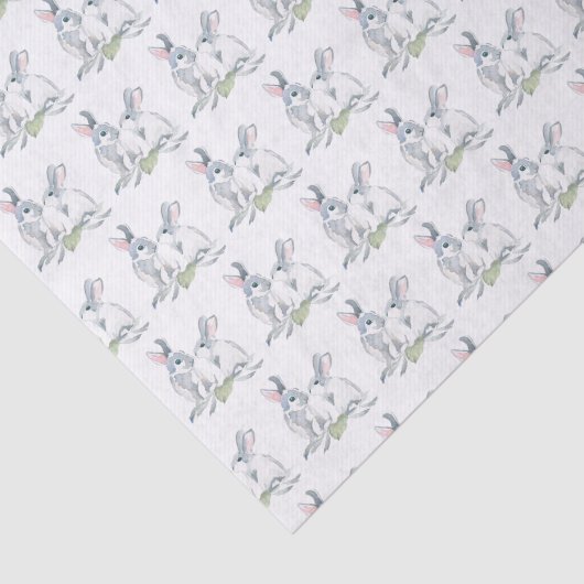 Papier Mousseline Lapin Lapin (Détail)