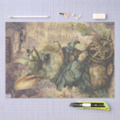Papier Mousseline Lapin Lapin Steampunk (Artisanat)