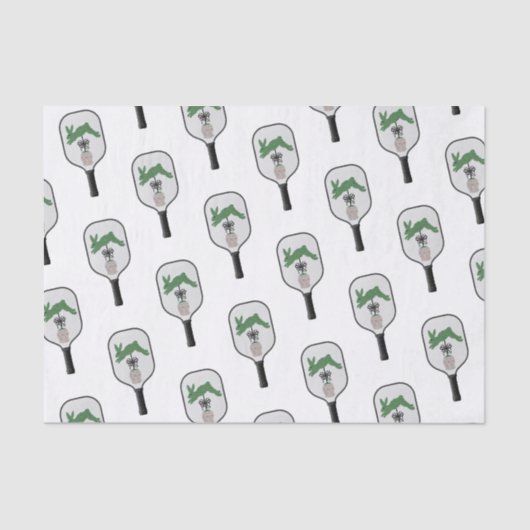 Papier Mousseline Lapin Lapin Topiary Ginger jarres (Recto)