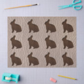 Papier Mousseline Lapin simili cuir mou (Artisanat)