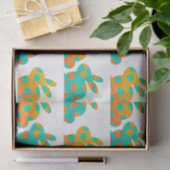 Papier Mousseline Lapin tacheté (Cadeau)
