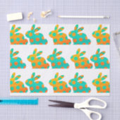 Papier Mousseline Lapin tacheté (Artisanat)