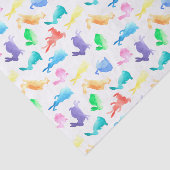 Papier Mousseline Lapins (Détail)