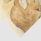 Papier Mousseline Lapins et Pudding au lait par Beatrix Potter (Détail)