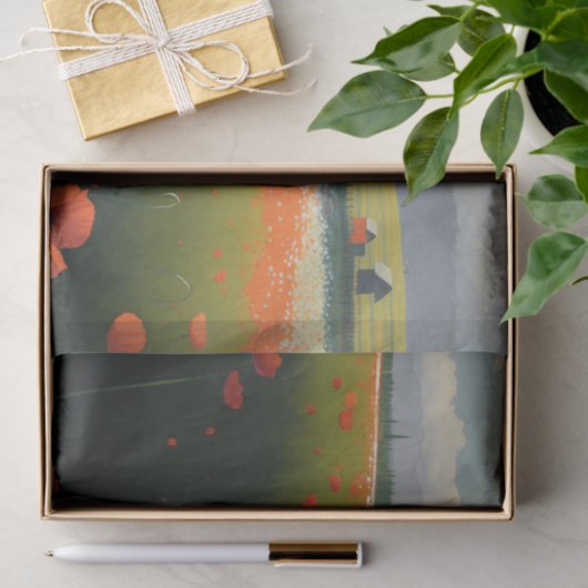 Papier Mousseline L'après-midi, sur la ferme (Cadeau)