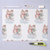 Papier Mousseline L'aquarelle est la saison de gel (Artisanat)