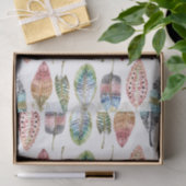 Papier Mousseline L'aquarelle fait varier le pas du vert rose bleu (Cadeau)