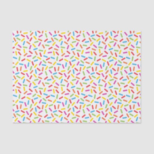 Papier Mousseline L'arc-en-ciel arrose (Recto)