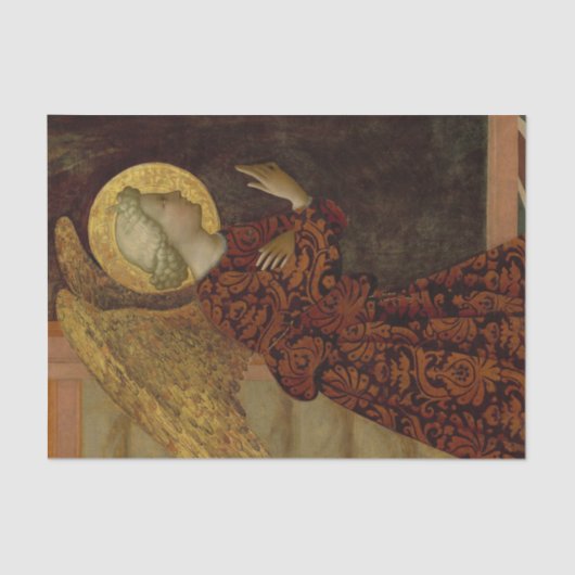 Papier Mousseline L'Archange Gabriel par Masolino da Panicale (Recto)