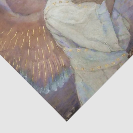 Papier Mousseline "L'Archange Gabriel" par Mikhaïl Nesterov (Détail)