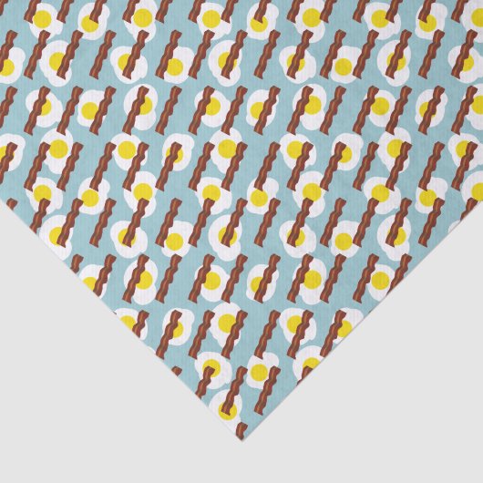 Papier Mousseline lard et oeufs (Détail)