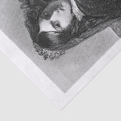 Papier Mousseline L'art de la Dame Queen pour le découpage (Détail)