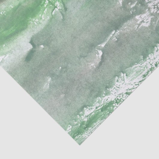 Papier Mousseline L'art du marbre vert (Détail)