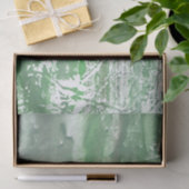 Papier Mousseline L'art du marbre vert (Cadeau)
