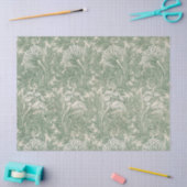 Papier Mousseline L'art vert Motif de William Morris (Artisanat)