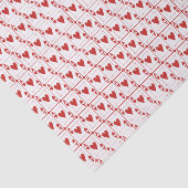 Papier Mousseline L'as des coeurs (Détail)