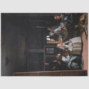 Papier Mousseline Las Meninas, les domestiques d'honneur, Diego Vela