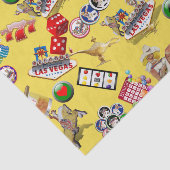 Papier Mousseline Las Vegas Icons - Gamblers Delight (Détail)