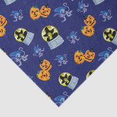 Papier Mousseline L'Assistant D'Oz™ | Motif de la sorcière d'Hallowe (Détail)