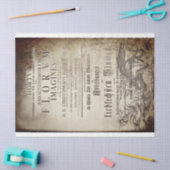 Papier Mousseline Latin scrollwork (Artisanat)