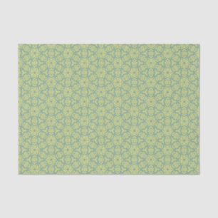 Papier Mousseline Latticwork de courant de prairie éclairé dans vert