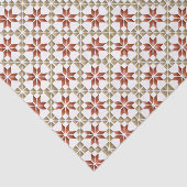 Papier Mousseline Latvian Morning SUN motif géométrique IX (Détail)