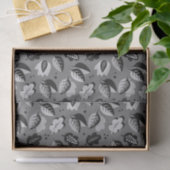 Papier Mousseline L'automne élégant d'art déco laisse le motif (Cadeau)