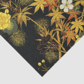 Papier Mousseline L'automne japonais laisse l'art classique antique (Détail)