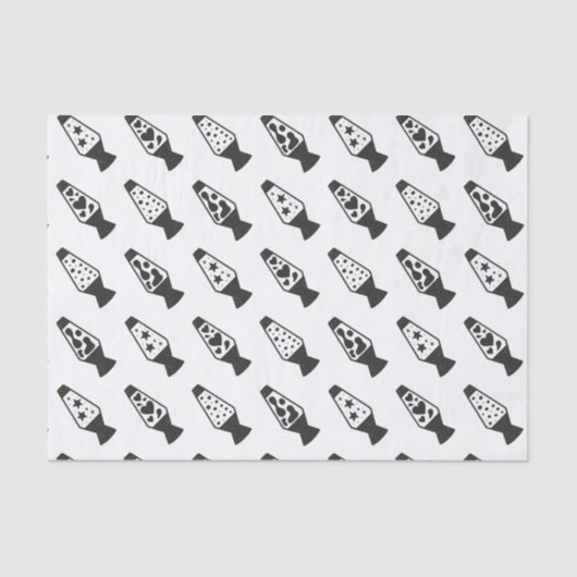 Papier Mousseline Lava Lamps (Recto)