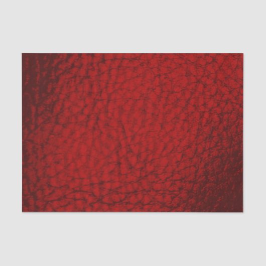 Papier Mousseline Lava Rouge Faux Cuir (Recto)
