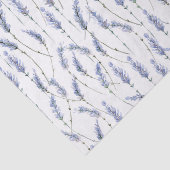 Papier Mousseline Lavande Fleur Sprigs Rustique Floral (Détail)