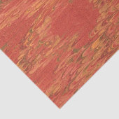 Papier Mousseline Lave de corail (Détail)